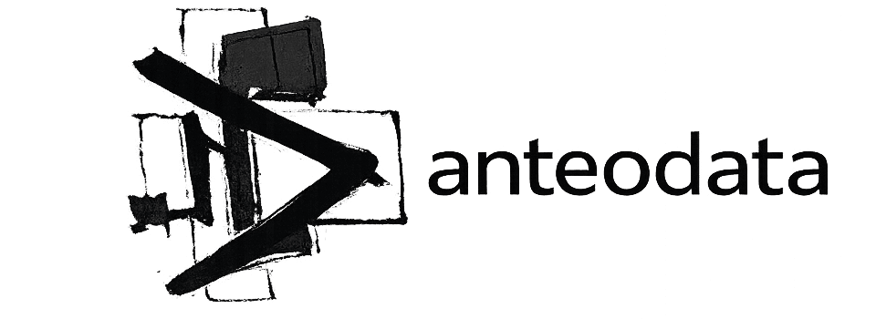 Anteodata artistic logotype